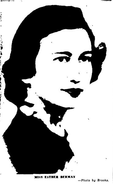 Esther Berman, March 13, 1938, Chattanooga News-Free Press